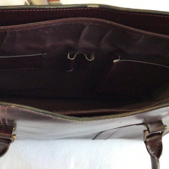 Leather Briefcase / Travel Bag - Picture 6 of 14